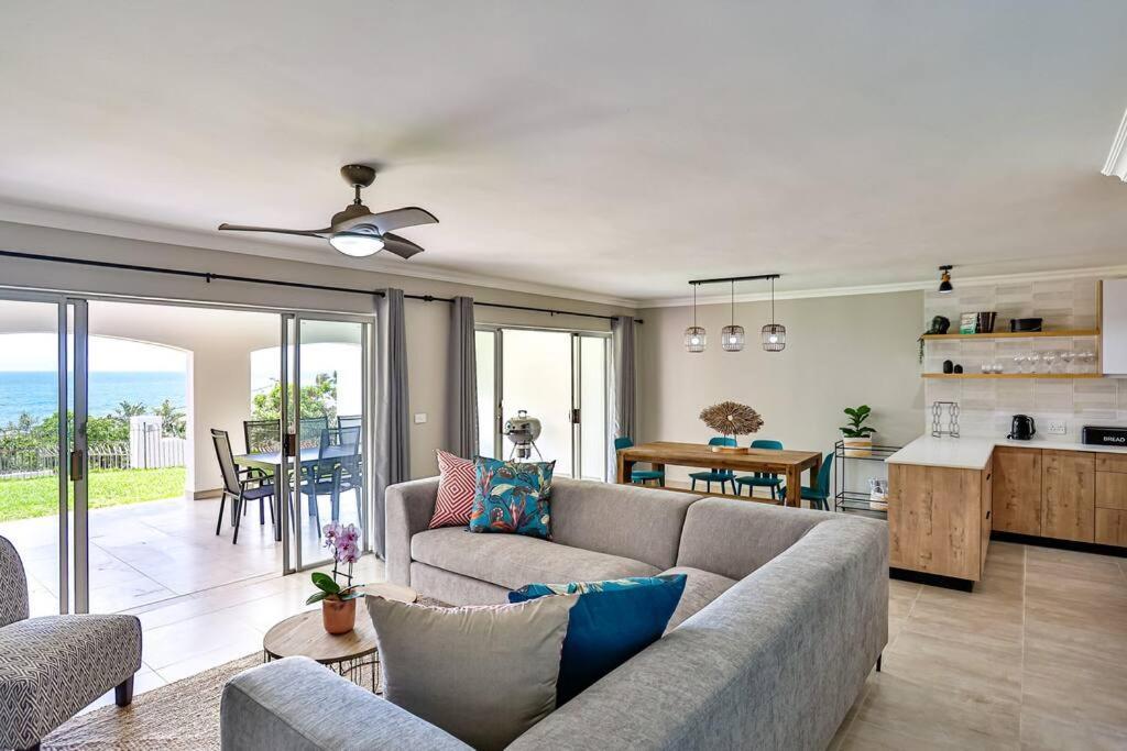 Large Sea View, Walk To Eateries, Loadshed Free Appartement Ballito Buitenkant foto